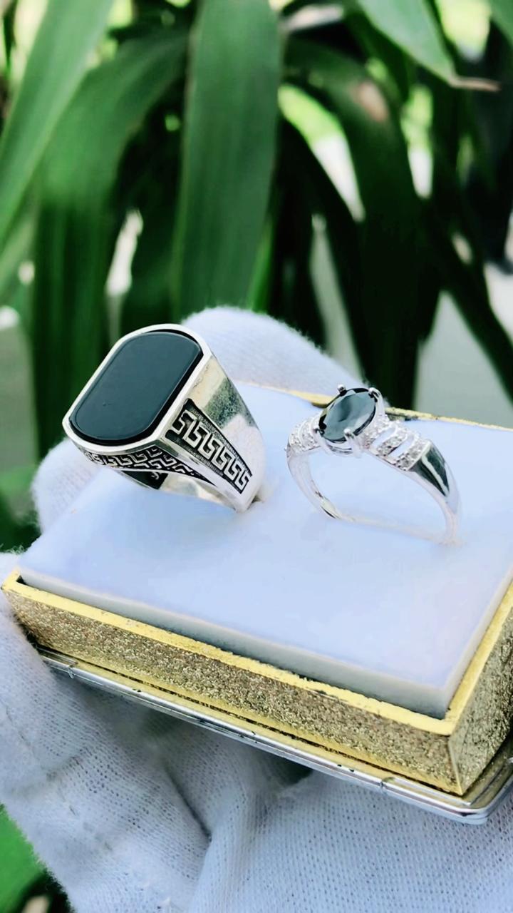 Couple Pure Chandi Rings: The Symbol of Everlasting Love