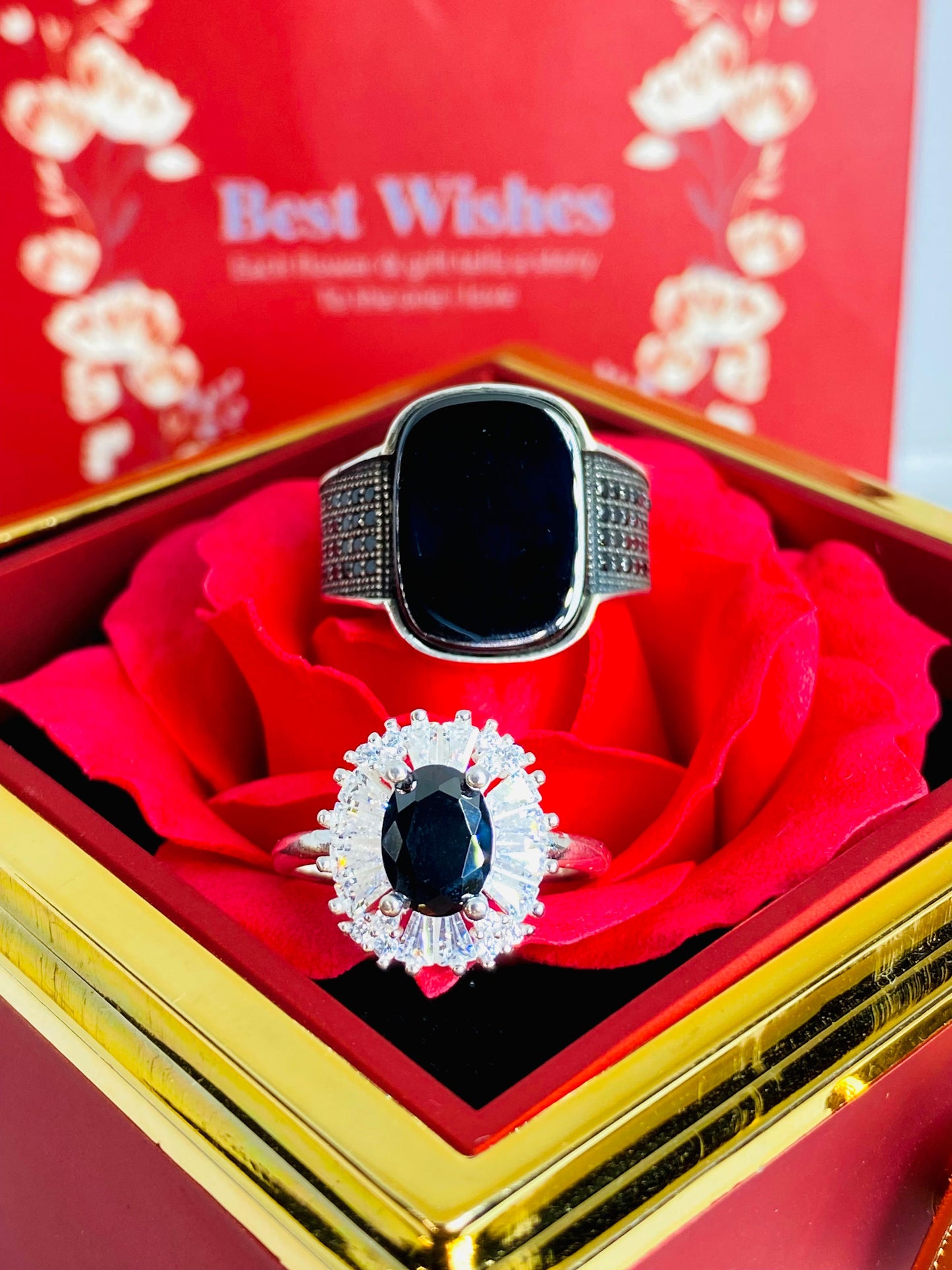 Eternal Elegance couple Rings